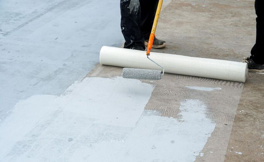 2 industrial concrete epoxy sealing