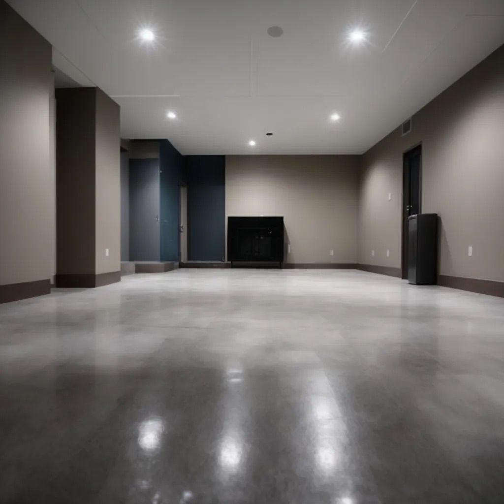 3 residential basement concrete epoxy