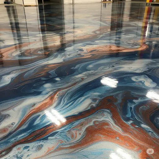 Metallic Epoxy Flooring