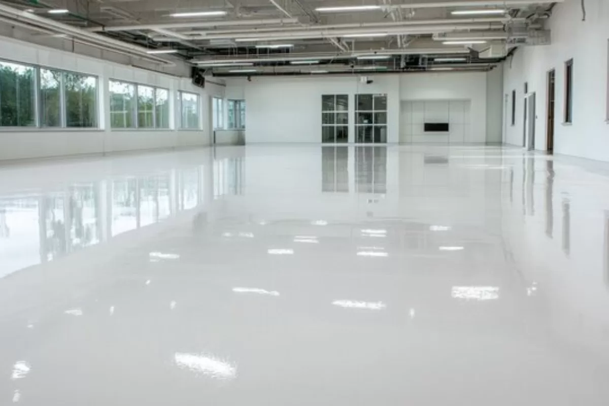 2. commercial epoxy flooring